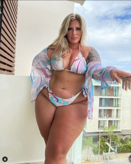 Foto desnuda filtrada de OnlyFans de Miss Thick N Tatted