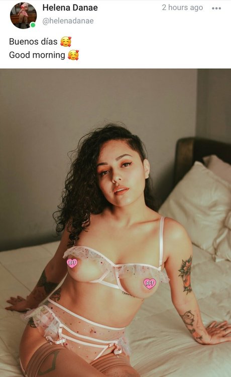 Foto desnuda filtrada de OnlyFans de Helena Danae