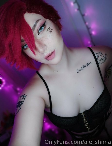 Foto desnuda filtrada de OnlyFans de Aleshima