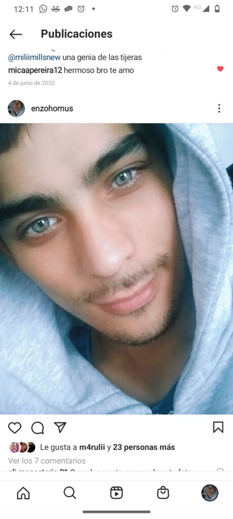 Foto desnuda filtrada de OnlyFans de Enzo Hornus