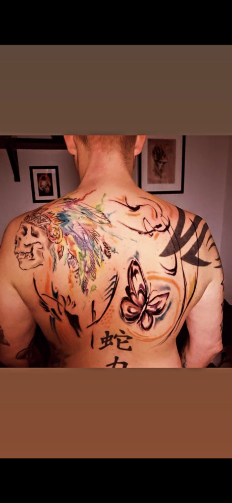 Foto desnuda filtrada de OnlyFans de Tattooedguy