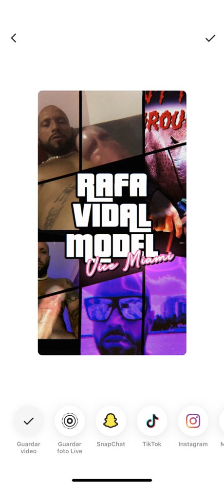 Foto desnuda filtrada de OnlyFans de Rafa Vidal