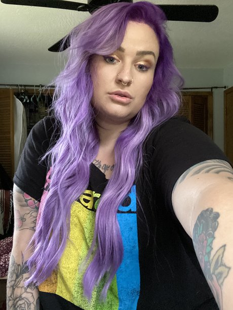 Purple Glitter Goddess