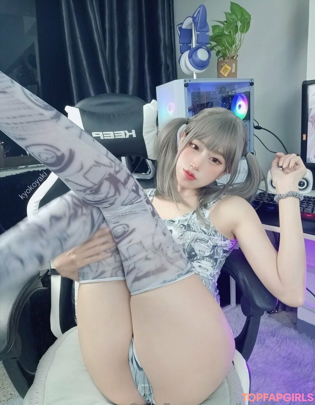 Foto desnuda filtrada de OnlyFans de Kyokoyaki #1018