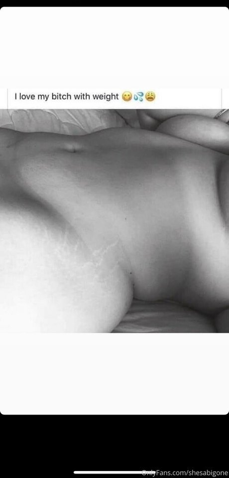 Foto desnuda filtrada de OnlyFans de Shesabigone