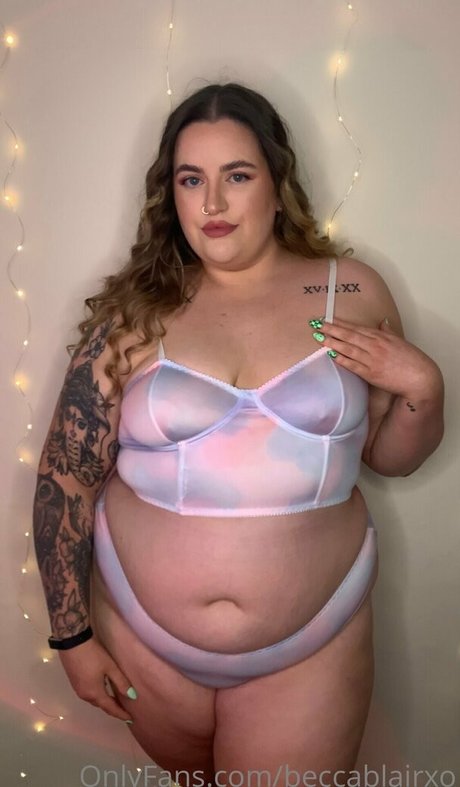 Foto desnuda filtrada de OnlyFans de Beccablairxo