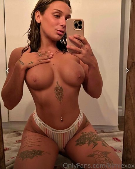 Foto desnuda filtrada de OnlyFans de Kimiexox