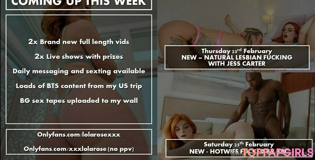 Foto desnuda filtrada de OnlyFans de Xxxlolarose #13 Foto desnuda filtrada de OnlyFans de Xxxlolarose #13