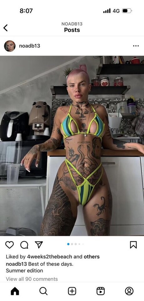 Foto desnuda filtrada de OnlyFans de Noadb13