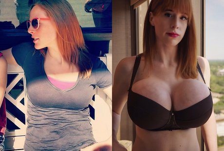 Foto desnuda filtrada de OnlyFans de Bustyginger