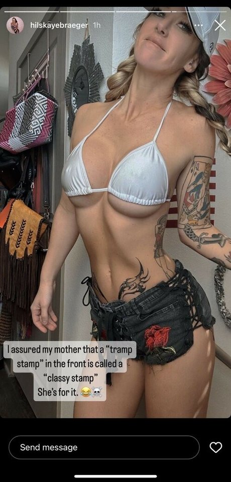 Foto desnuda filtrada de OnlyFans de Hilskayebraeger
