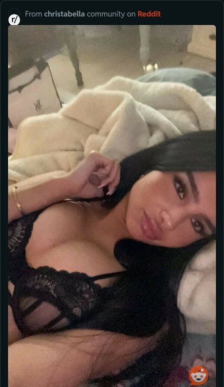 Foto desnuda filtrada de OnlyFans de Christabellaeee