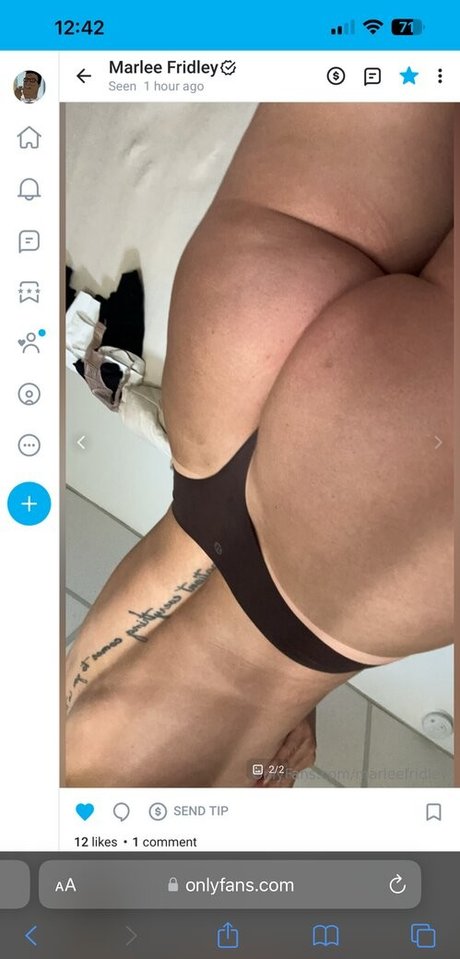 Foto desnuda filtrada de OnlyFans de Marlee Fridley