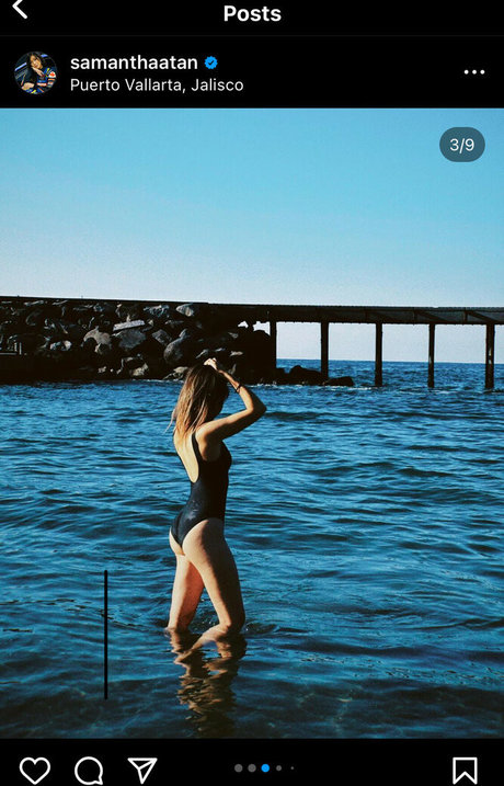 Foto desnuda filtrada de OnlyFans de Samantha Tan