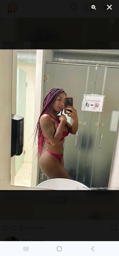 Foto desnuda filtrada de OnlyFans de Chocolaty