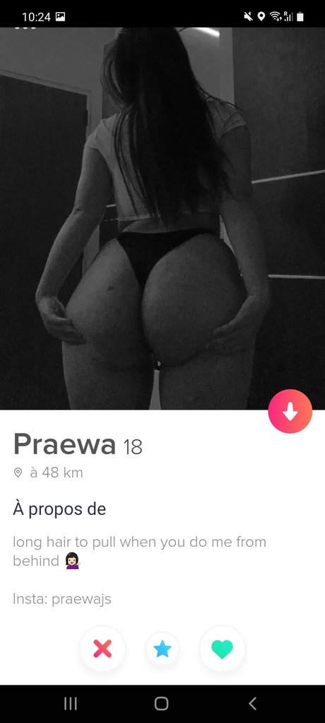 Foto desnuda filtrada de OnlyFans de Praewajs