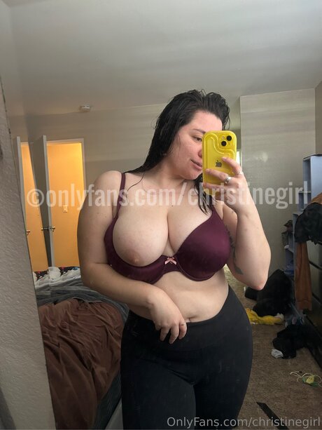 Foto desnuda filtrada de OnlyFans de Christinepeachie