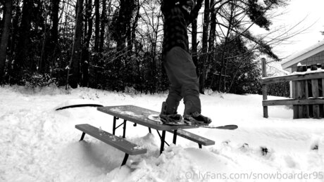 Foto desnuda filtrada de OnlyFans de Snowboarder95