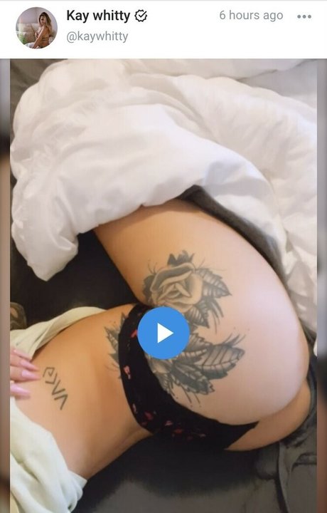Foto desnuda filtrada de OnlyFans de Kay Whitty