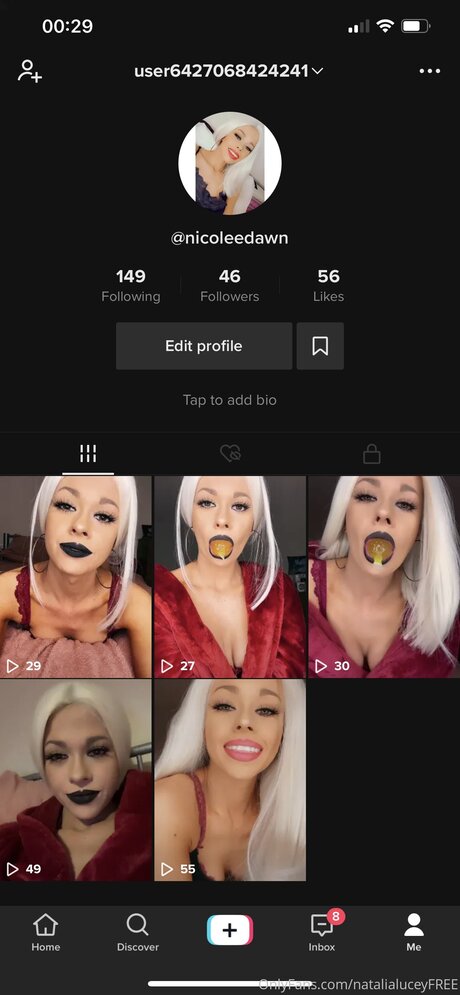 Foto desnuda filtrada de OnlyFans de Blonde232323free