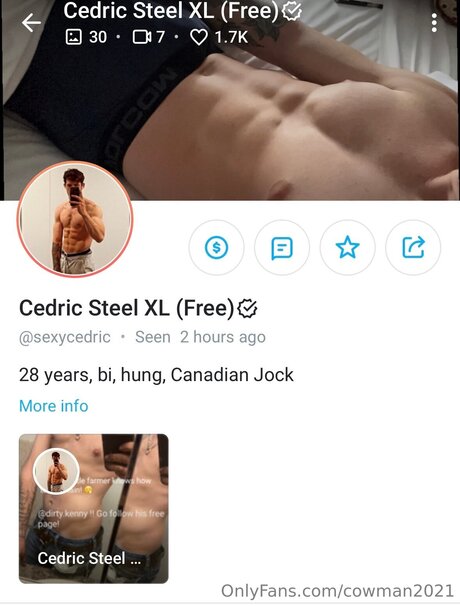 Foto desnuda filtrada de OnlyFans de Cowman2021