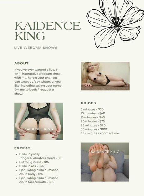 Foto desnuda filtrada de OnlyFans de Kaidenceking
