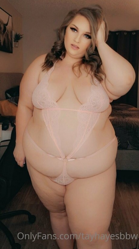 Foto desnuda filtrada de OnlyFans de Tayhayesbbw