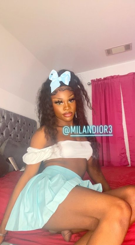 Foto desnuda filtrada de OnlyFans de Milan Dior