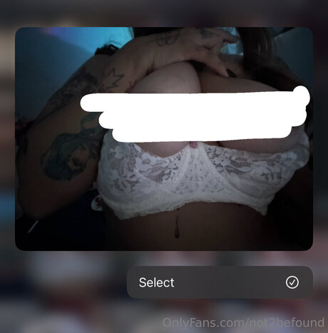 Foto desnuda filtrada de OnlyFans de Not2befound