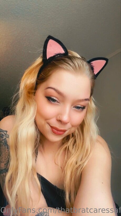 Foto desnuda filtrada de OnlyFans de Thatbratcaressafree