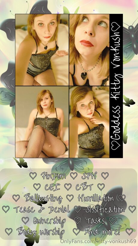 Foto desnuda filtrada de OnlyFans de Kitty Vonkush69