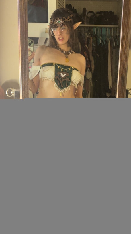 Foto desnuda filtrada de OnlyFans de Pleasurepixxie