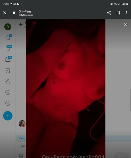 Foto desnuda filtrada de OnlyFans de Ashlin004