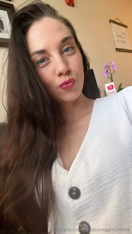Foto desnuda filtrada de OnlyFans de Alyssamagnumfree