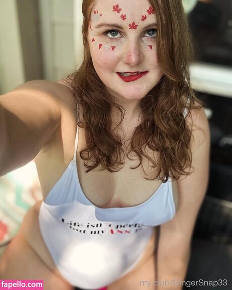 Foto desnuda filtrada de OnlyFans de Gingersnap33
