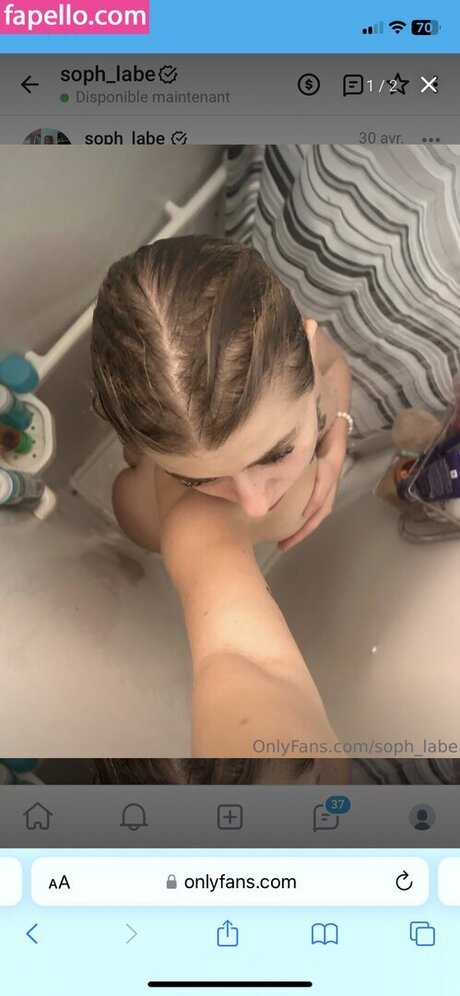 Foto desnuda filtrada de OnlyFans de Sophlabe