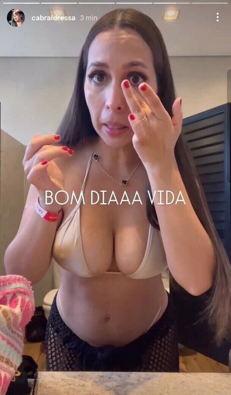 Foto desnuda filtrada de OnlyFans de Andressa Cabral