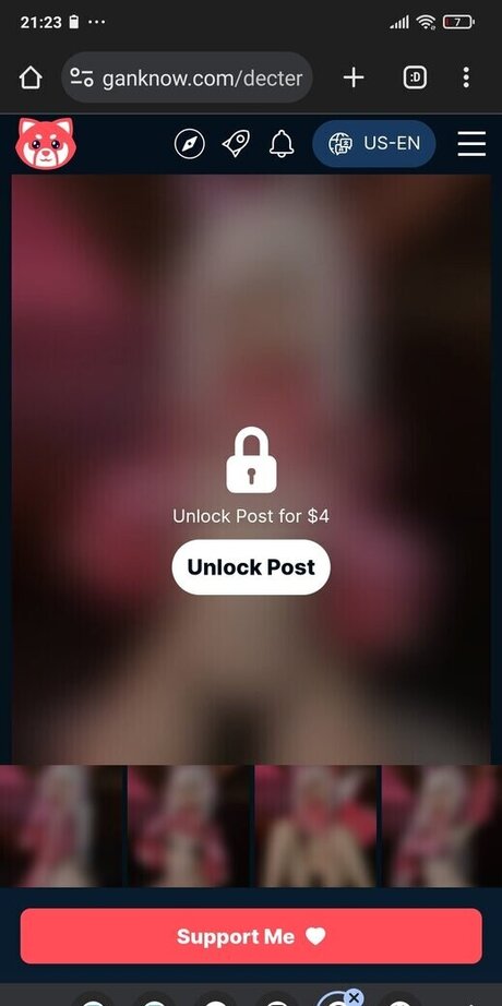 Foto desnuda filtrada de OnlyFans de Decterrrrr