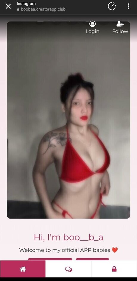 Foto desnuda filtrada de OnlyFans de Boo Ba