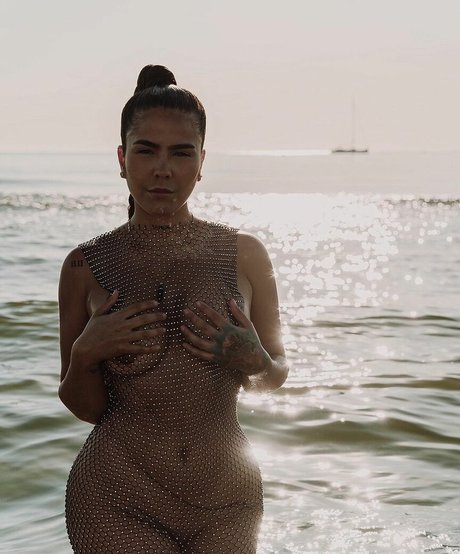 Foto desnuda filtrada de OnlyFans de Aurobel Contreras