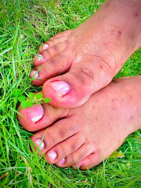 Foto desnuda filtrada de OnlyFans de Brown Feet