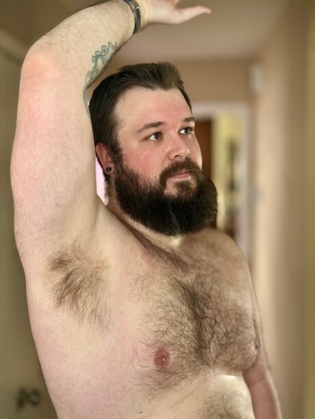 Foto desnuda filtrada de OnlyFans de Mr Bear Cub