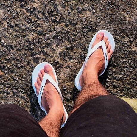 Foto desnuda filtrada de OnlyFans de Twink Feet