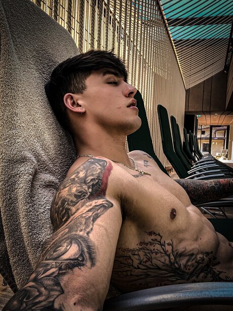 Foto desnuda filtrada de OnlyFans de Gymmichel 