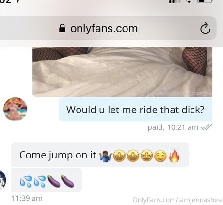 Foto desnuda filtrada de OnlyFans de Iamjennashea