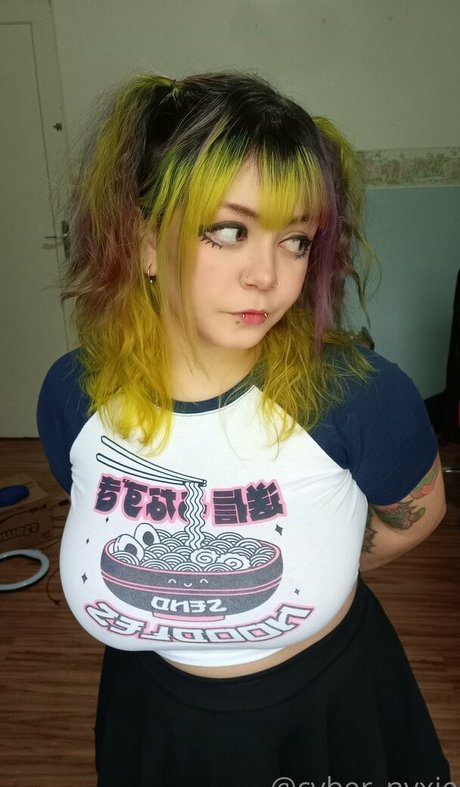 Foto desnuda filtrada de OnlyFans de Cybernyxie