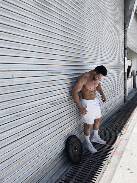Foto desnuda filtrada de OnlyFans de Bk