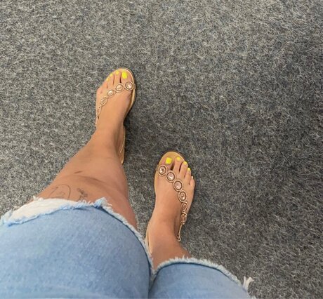 Foto desnuda filtrada de OnlyFans de Sexy Feet