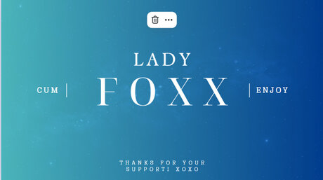Foto desnuda filtrada de OnlyFans de Lady Foxx