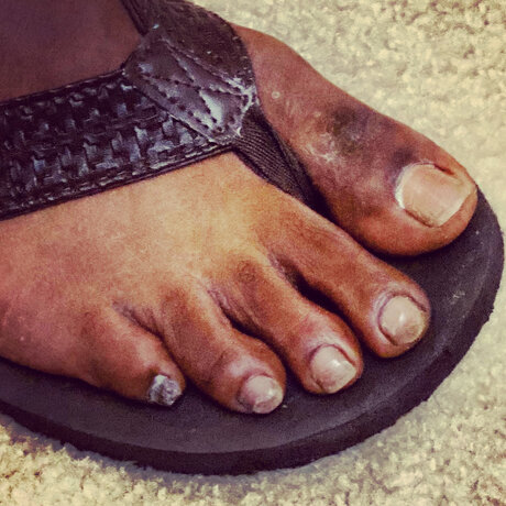 Foto desnuda filtrada de OnlyFans de Thefootfanatic